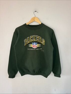 Vintage Green Bay Packers Crewneck / 1996 / NFL / Diamond Cut Graphic